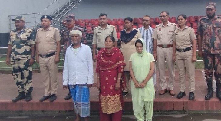 ভারতে দুই বছর কারা ভোগ শেষে দেশে ফিরল ৩ বাংলাদেশী